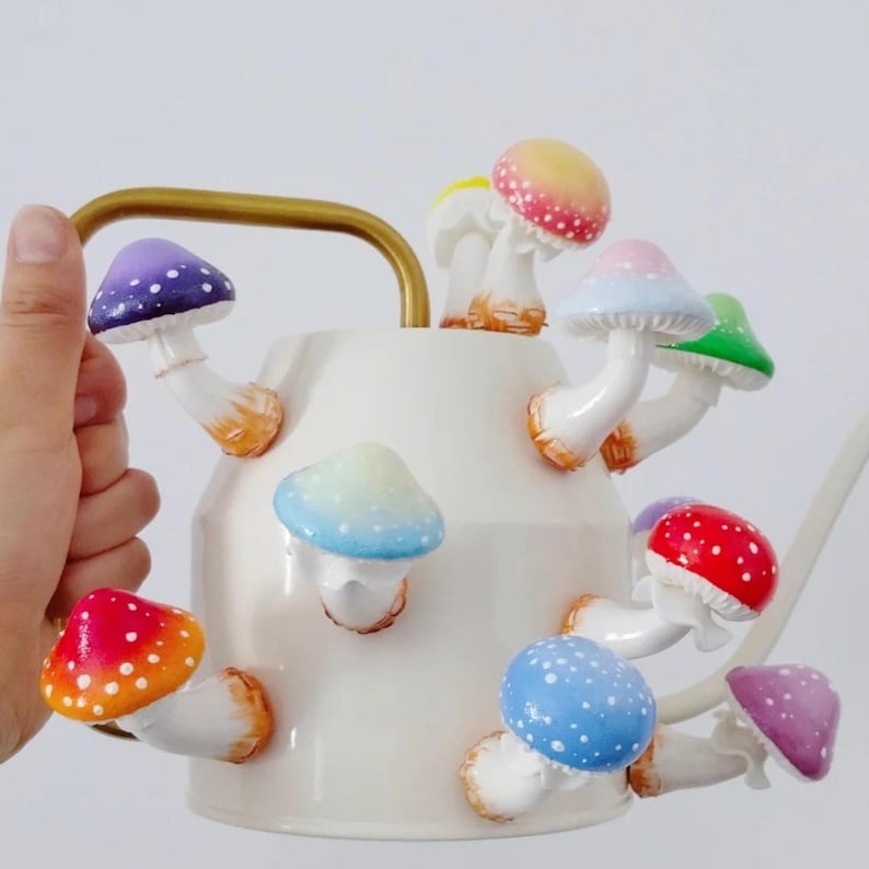 Creative Clay Handcrafts Mushroom Magnets (set of 6)